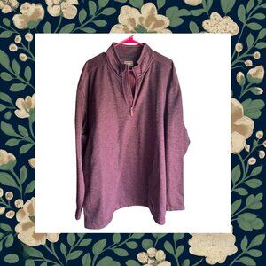 C.E. Schmidt Workwear Maroon 1/4 zip